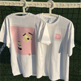 Pour Over T-Shirt Back and Front D stands for Logo