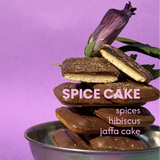 Las Flores Decaf tastes like warm spices, hibiscus and jaffaa cake